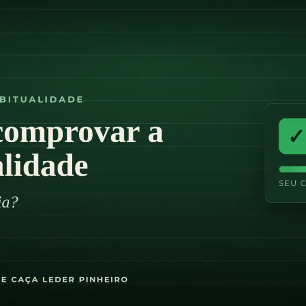 Boletim verde: como comprovar a habitualidade no tiro esportivo (CAC).