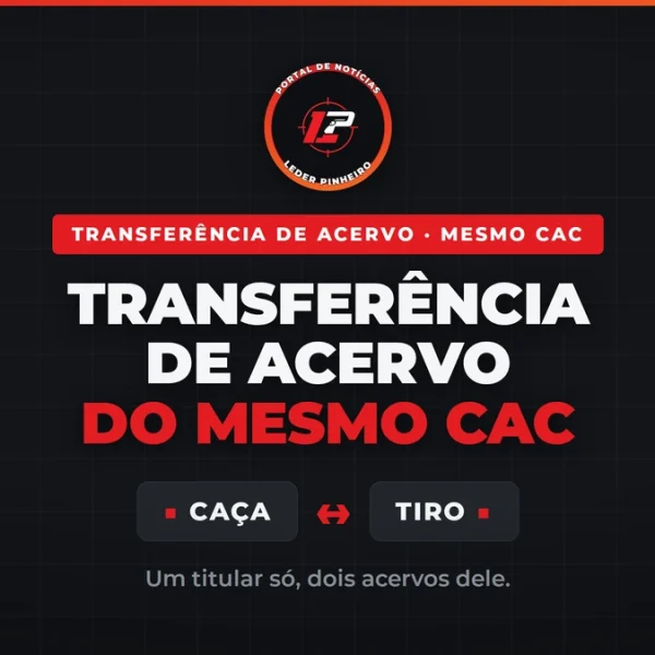 Transferência de acervo do mesmo CAC — Clube de Tiro Leder Pinheiro, Goiânia